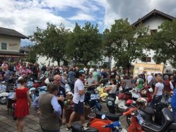Juni 2018 Vespa Alp Days in Österreich
